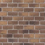 Фасадная плитка гибкая HAUBERK Кирпич 250х1000мм Бельгийский