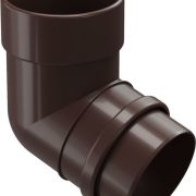 Колено Docke LUX 45° Шоколад Водосток пластик