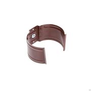 Водосток металл GrandSystem Держатель трубы D90 на кирпич коричневый,белый