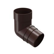 Docke PREMIUM Колено 72 (шоколад) Водосток пластик