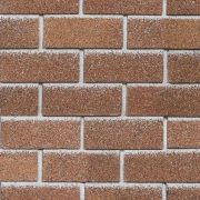 Фасадная плитка гибкая HAUBERK Кирпич 250х1000мм Красный