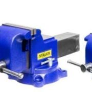 Тиски слесарные Stalex « Гризли » 125Х125 мм, 360°, 12.5кг Станок