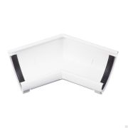 Угловой элемент 135° Docke LUX Пломбир Водосток пластик