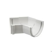 Docke PREMIUM Угловой элемент 135 (шоколад) Водосток пластик