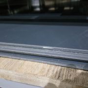 Плоский лист 0,45мм в пленке Покрытие полиэстер 7024 серый графит длина 2м