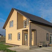 Фасадная панель Ю-Пласт Hokla Лиственница 2000х250мм 0.5м2 Светлая