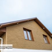 Фасадная панель Ю-Пласт Hokla Лиственница 2000х250мм 0.5м2 Медовая