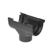 Воронка диаметр 125мм. Альта-Профиль ПВХ графит