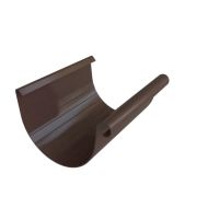 Желоб Альта-Профиль диаметр 125мм. ПВХ 3000мм Коричневый