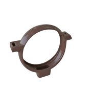 Хомут трубный Альта-Профиль для трубы 95мм ПВХ Коричневый