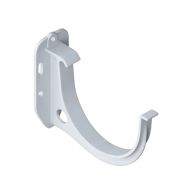 Кронштейн желоба 125мм Альта-Профиль ПВХ Белый