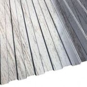 Профлист С8 толщина 0,5 мм беленый дуб матовый