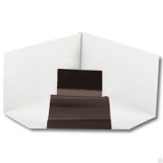 Угол желоба внутренний 120х86 Бюджет полиэстер