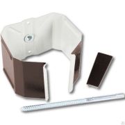 Держатель трубы 76х102 на кирпич Бюджет полиэстер