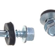 Саморез кровельный 5,5х19 цинк, острый / сверло, Китай.