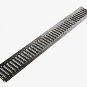 Решетка к лотку штампованная нержавеющая DN100 A15 Aquastok Norma 1000х135х22мм. Водоотвод Аквасток.