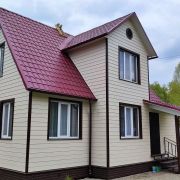 Сайдинг Docke пластик Сливки 3,6м Брус 1.08м2