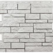 Фасадные панели Шотландия ЭКО Кремовый 680х650мм 0.38м2 Альта-Профиль