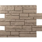 Фасадные панели Шотландия ЭКО Бежевый 680х650мм 0.38м2 Альта-Профиль