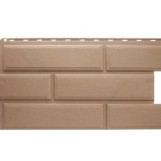 Фасадная панель Венеция ЭКО Бежевый 1000х420мм 0.43м2 Альта-Профиль