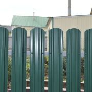 Штакетник металл трапеция длина 1.5м, 118мм, 0.45 мм Зеленый