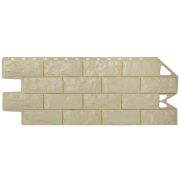 Фасадная панель Фагот ЭКО Песчаный 1020х430мм 0.44м2 Альта-Профиль