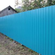 Профлист С-8 Металл 0,35мм Синяя вода 5021 Профнастил цветной