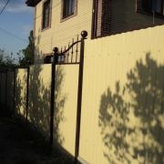 Профлист С-8 Металл 0,5мм Норман Слоновая кость 1014 Профнастил цветной