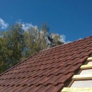 Металлочерепица Монтекристо 0,5мм Клауди матовый цвет Антикато