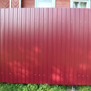 Профлист С-8 металлический 0,45 мм винно-красный 3005