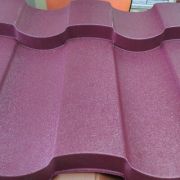 Металлочерепица Монтекристо 0,5мм Викинг матовый 3005 Винно-красный