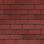 Фасадная битумная плитка Docke BRICK Клубника 250х1000мм