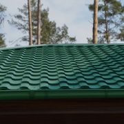 Металлочерепица Монтекристо 0,5мм Норман 6005 Зеленый мох