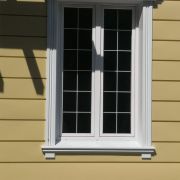 Линеарная панель на фасад с рустом (зазор) полиэстер