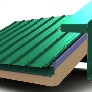 Карниз сэндвич-панели. Планка карнизная Нащельники для сэндвич-панелей