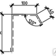 Изготовление изделий из листа металла. Гибка металла.Услуги листогиба №14