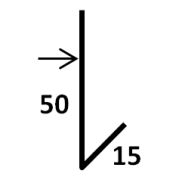 Планка начальная стартовая для сайдинга Полиэстер