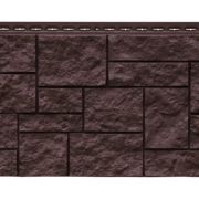Фасадная панель Grand Line Дикий камень Коричневый 0.38 м2