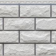 Фасадная панель Grand Line Колотый камень Пломбирный премиум 0.39 м2