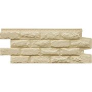 Фасадная панель Grand Line Колотый камень Бежевый стандарт 0.39 м2