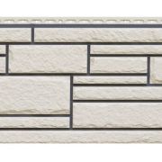 Фасадная панель Grand Line Камелот премиум Пломбирный 0,43м2