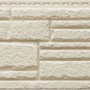 Фасадная панель Grand Line Камелот стандарт Молочный 0,43м2