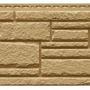 Фасадная панель Grand Line Камелот стандарт Песочный 0,43м2