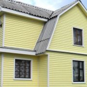 Сайдинг DOCKE пластик Лимон 3м Корабельная доска S=0.69м2