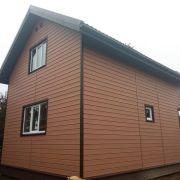 Сайдинг Docke пластик Капучино 3,6м Брус 1.08м2