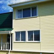 Сайдинг Docke пластик Банан 3,6м Брус 1.08м2