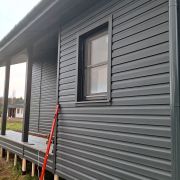 Сайдинг DOCKE пластик Графит 3.6м Корабельная доска ПВХ S=0,84м2