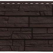 Фасадная панель Grand Line Сланец Коричневый стандарт 0.39 м2