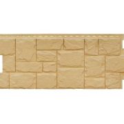 Фасадная панель Grand Line стандарт крупный камень Песочный 0.38м2