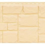 Фасадная панель Grand Line стандарт крупный камень Бежевый 0.38м2